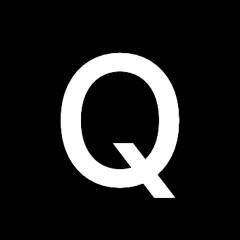 Logo of Mindquest Studio, Solid background with letter Q in white